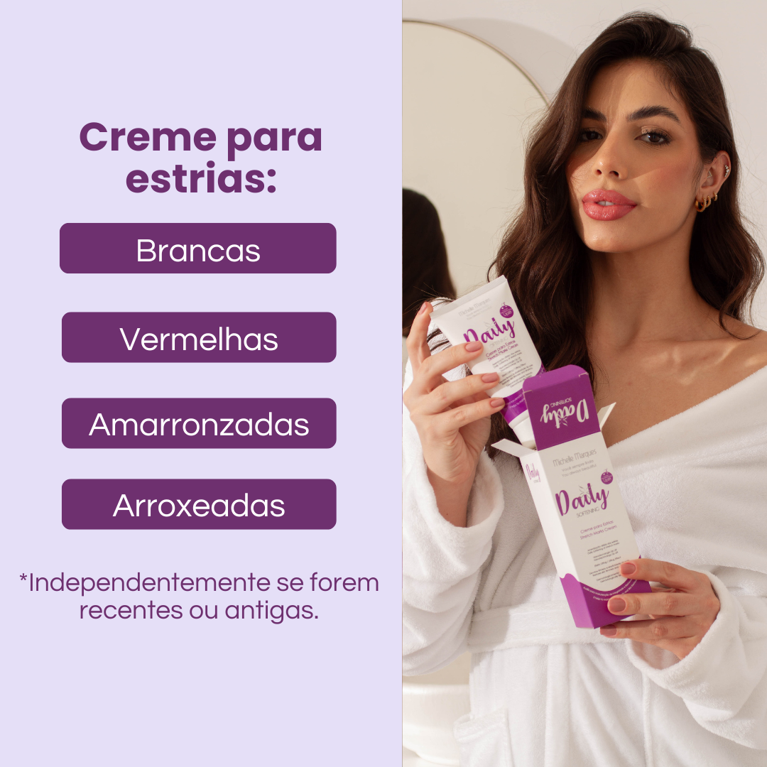Daily Tratamento - Creme Para Estrias