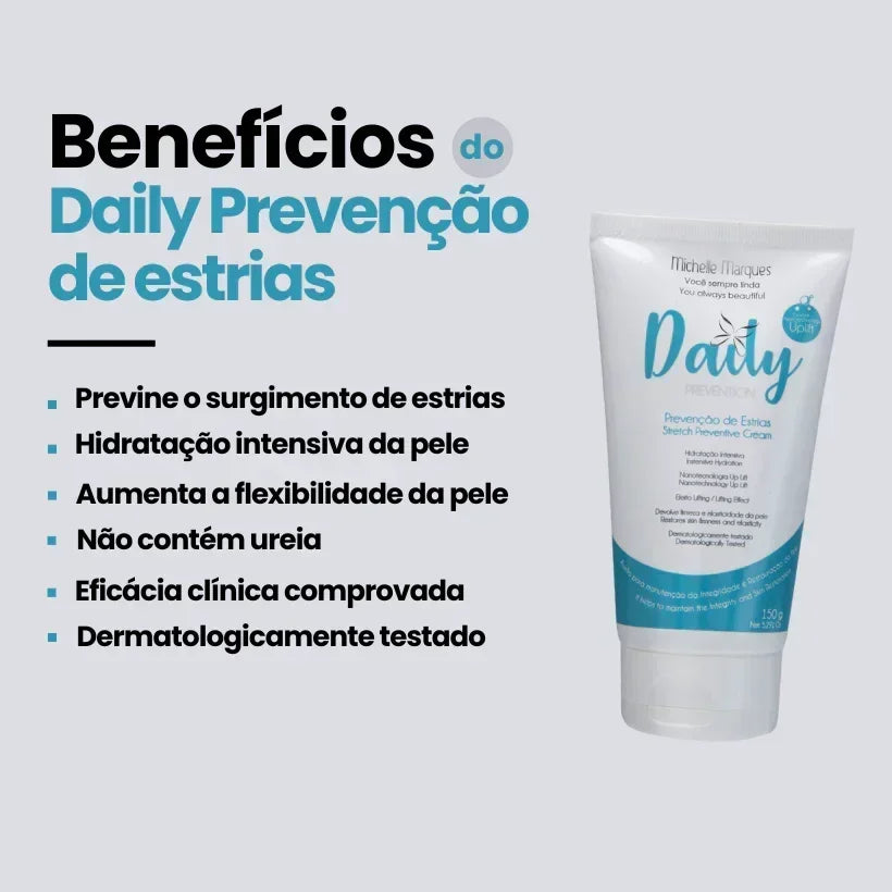 Daily Prevenção - Creme Preventivo de Estrias