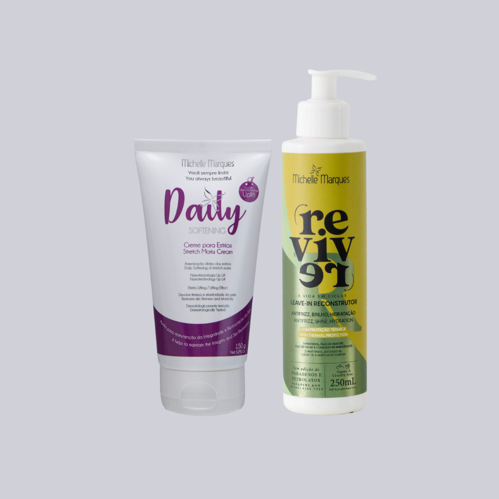 Kit Daily Tratamento + Leave-In Reconstrutor