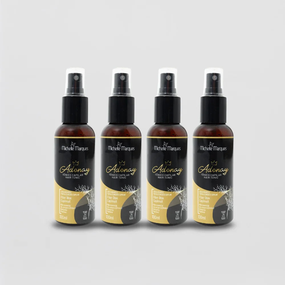 Combo de 4 Adonay Tônico Capilar