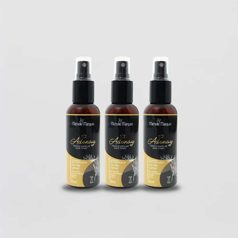 Combo de 3 Adonay Tônico Capilar