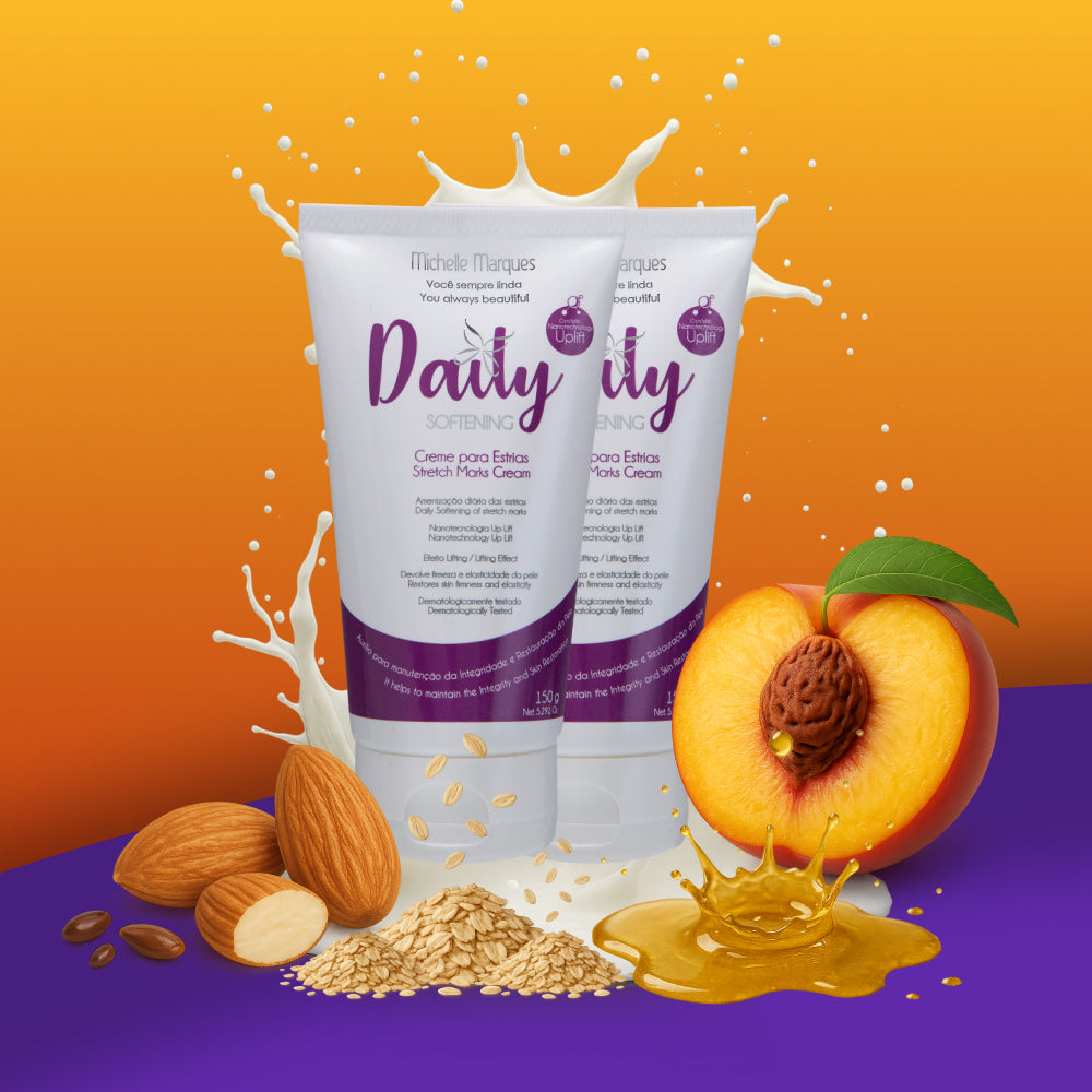 Combo de 2 Daily Tratamento - Creme Para Estrias