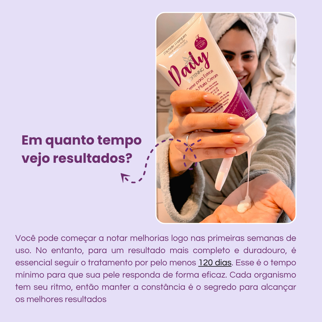 Daily Tratamento - Creme Para Estrias