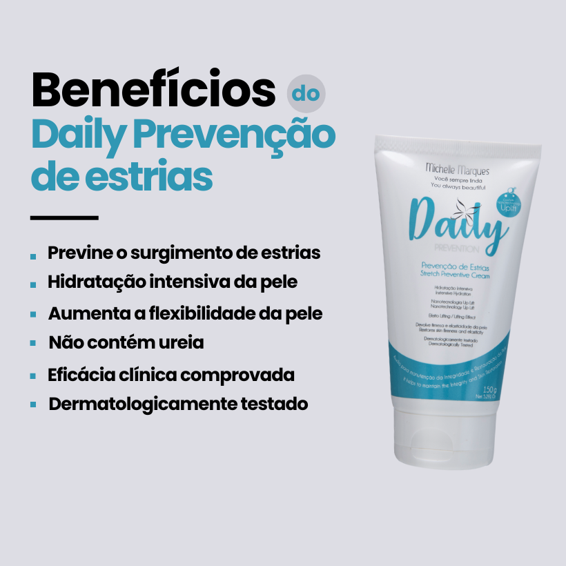 Daily Prevenção - Creme Preventivo de Estrias