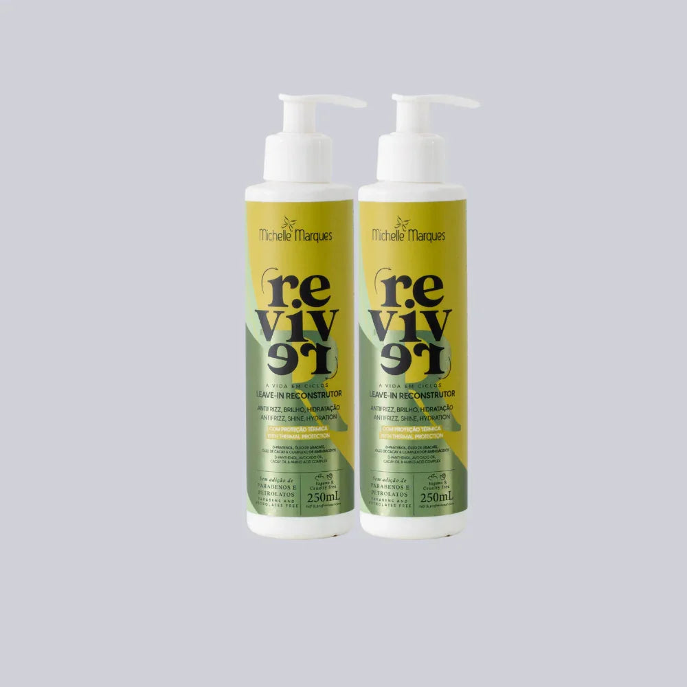 Combo de 2 Leave-In Reconstrutor Capilar Reviver