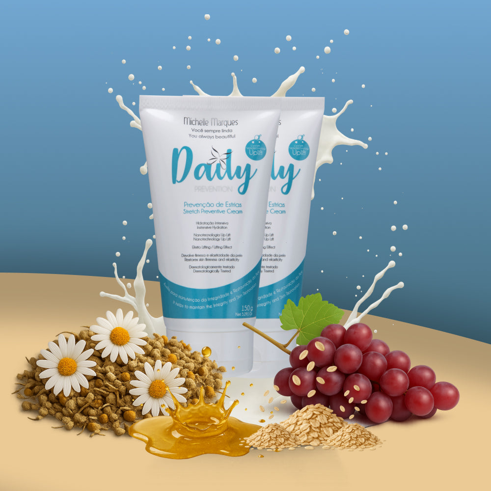 Combo de 2 Daily Prevenção - Creme Preventivo de Estrias