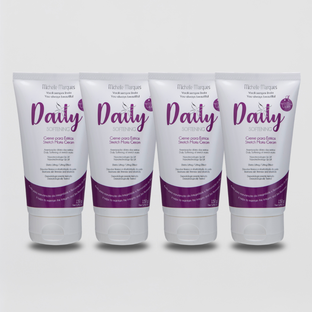 Compre de 4 Daily tratamento para estrias