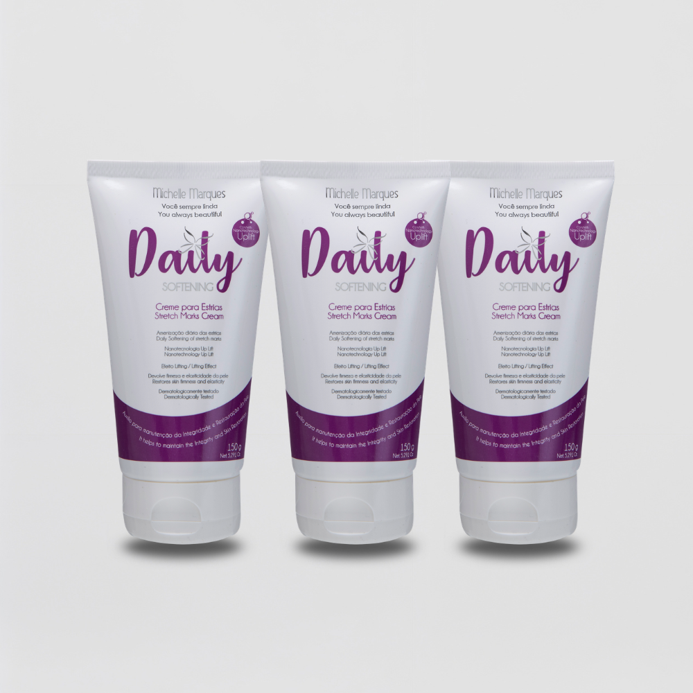 Combo de 3 Daily tratamento para Estrias
