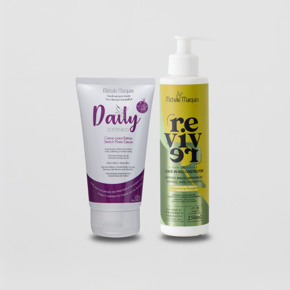 Kit Daily Tratamento + Leave-In Reconstrutor