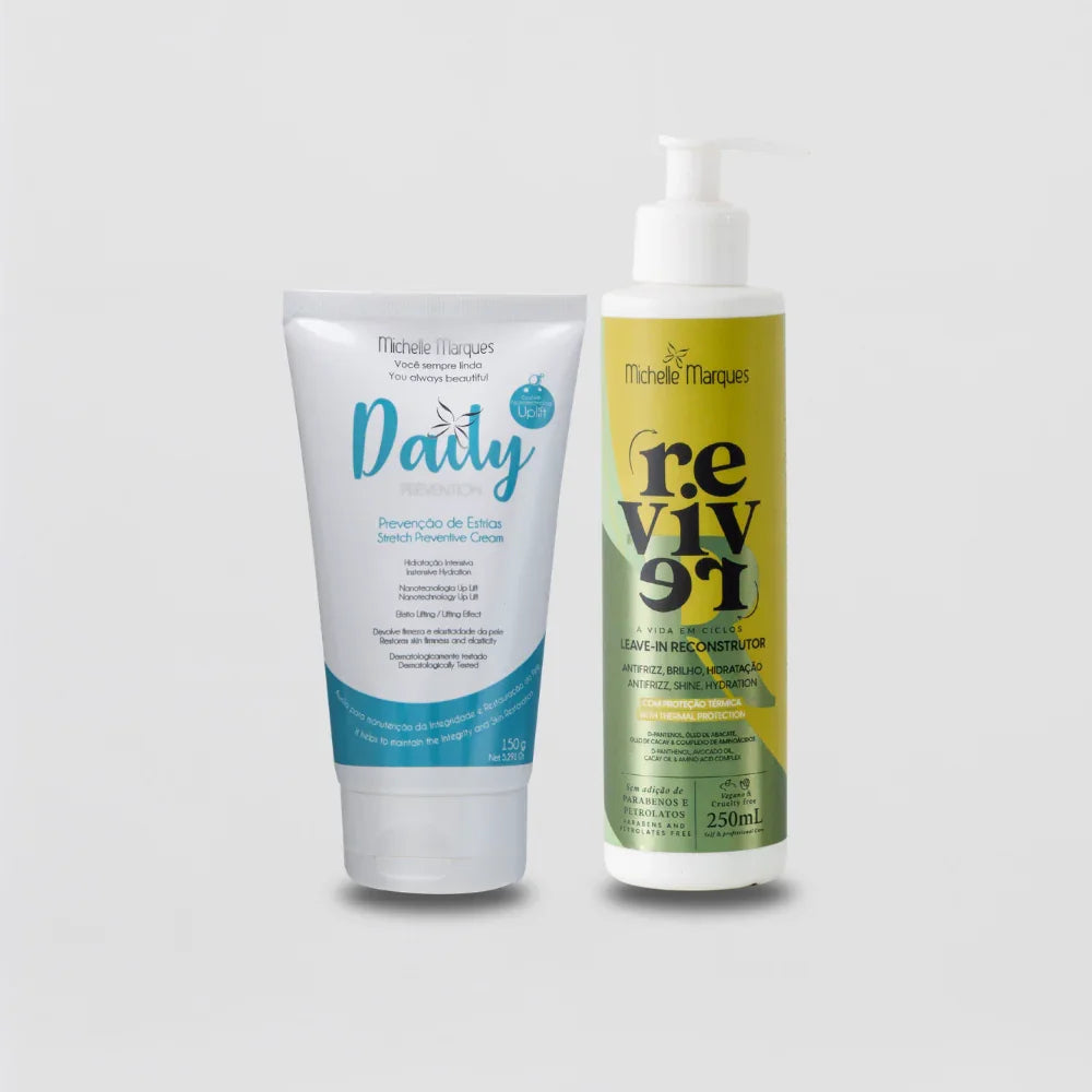 Kit Daily Prevenção + Leave-In Reconstrutor